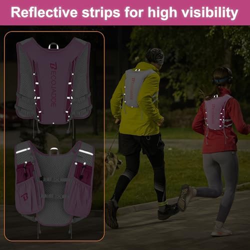 Orchid pink 5L lightweight hydration running vest — photo 5