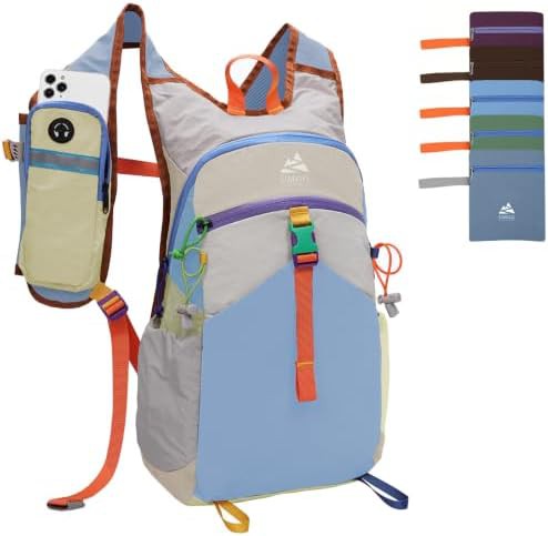 Womens colorful 15l hiking backpack