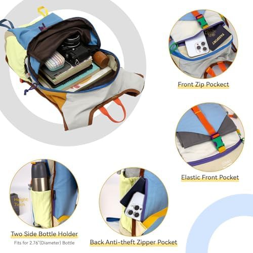 Womens colorful 15l hiking backpack — photo 4
