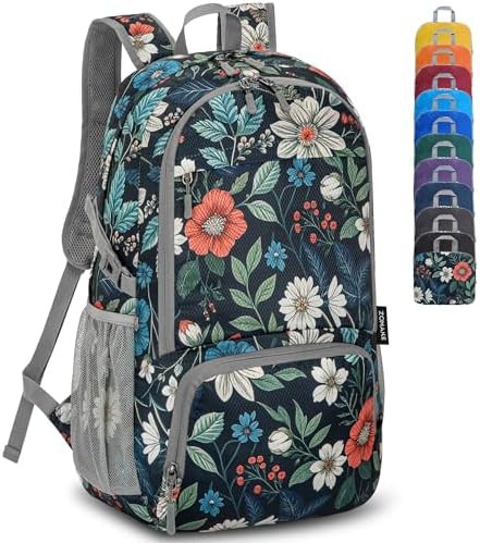 Sky blue 30l foldable daypack