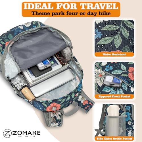 Sky blue 30l foldable daypack — photo 4