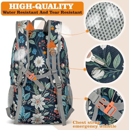 Sky blue 30l foldable daypack — photo 5