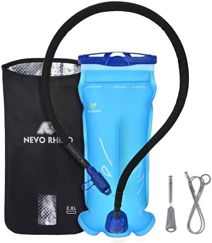 Insulated hydration bladder with cover