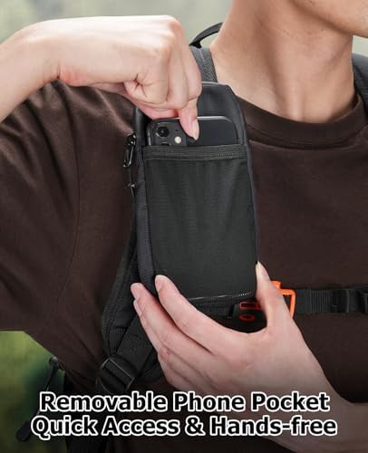 Hydration hiking backpack with 3L bladder — photo 5