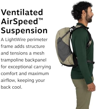 Hikelite 18l hiking backpack tan — photo 3