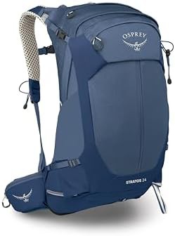 Stratos 24l mens hiking backpack blue
