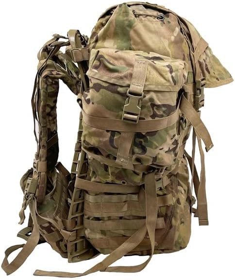 Camo MOLLE large capacity tactical rucksack — photo 3