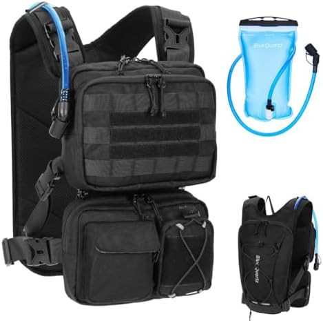Blue Quartz running vest with 2l bladder