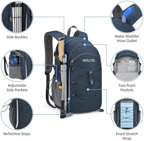 Waterproof 20L hiking daypack for camping — photo 3