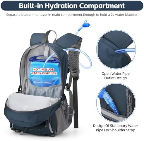Waterproof 20L hiking daypack for camping — photo 5