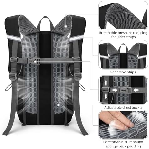Lightweight 20L camping backpack with waterproof fabric — photo 4