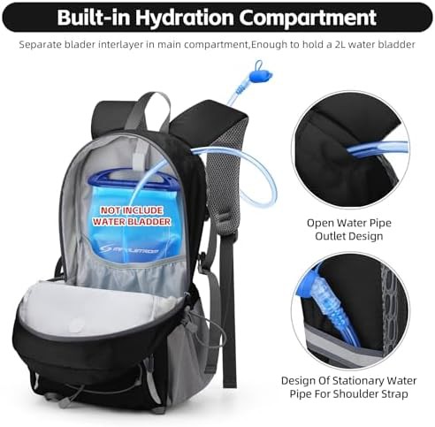 Lightweight 20L camping backpack with waterproof fabric — photo 5