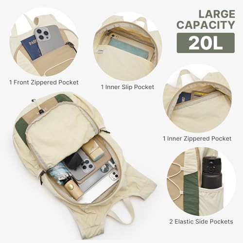 Mens lightweight hiking backpack 20.0 in — photo 4