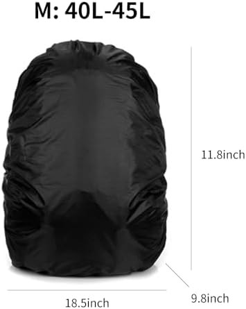 Ultralight compact waterproof backpack rain cover — photo 5