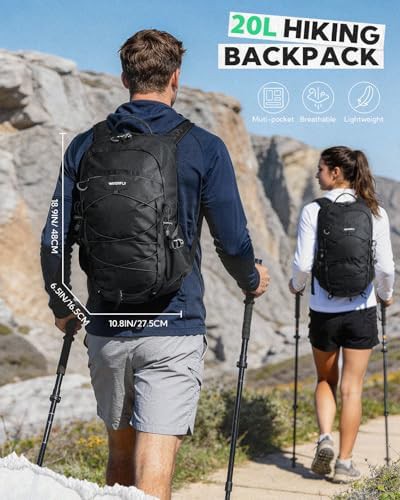 Hiking backpack 20L water resistant — photo 5