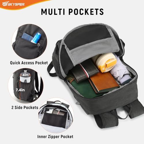 Anti-theft RFID 20L foldable backpack — photo 4
