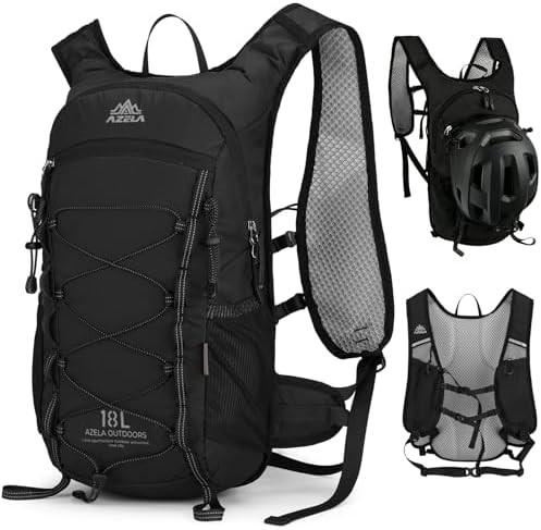Hiking backpack with 3D sponge backpanel