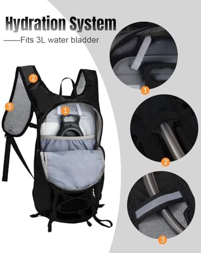 Hiking backpack with 3D sponge backpanel — photo 4