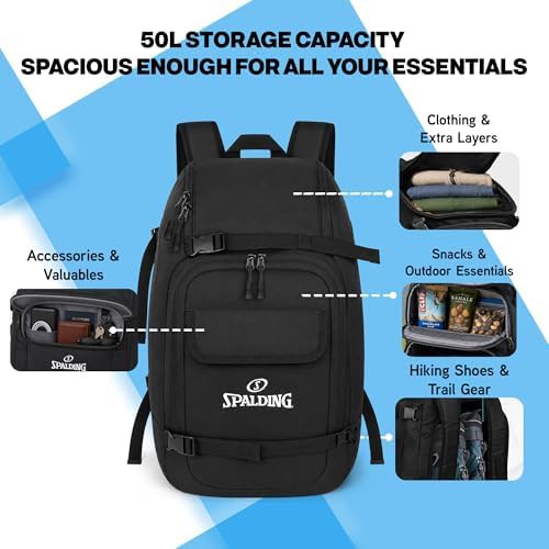 Fifty Liter Camping and Hiking Backpack — photo 3