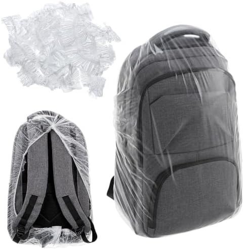 Transparent PE rain cover for 15L to 40L packs